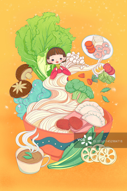 吃货节图片素材