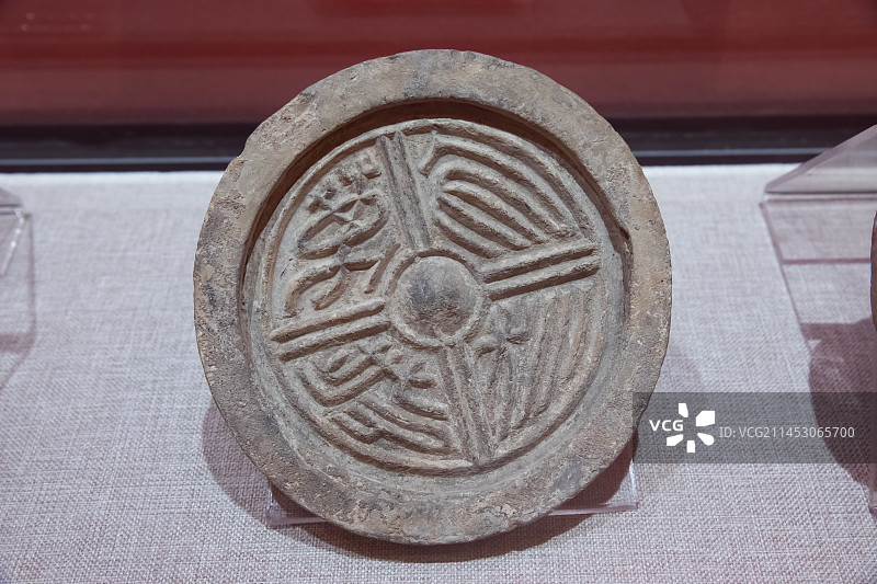 太原博物馆《千秋万岁》汉代建筑构件图片素材