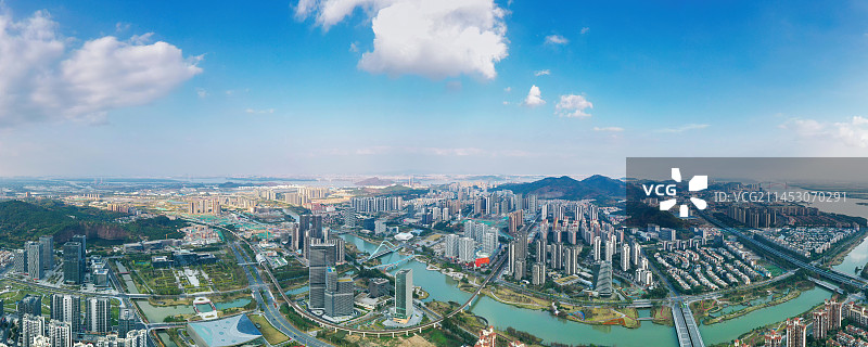 广州市南沙自贸区城市景观图片素材