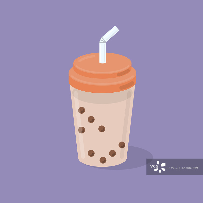 珍珠奶茶图标图片素材