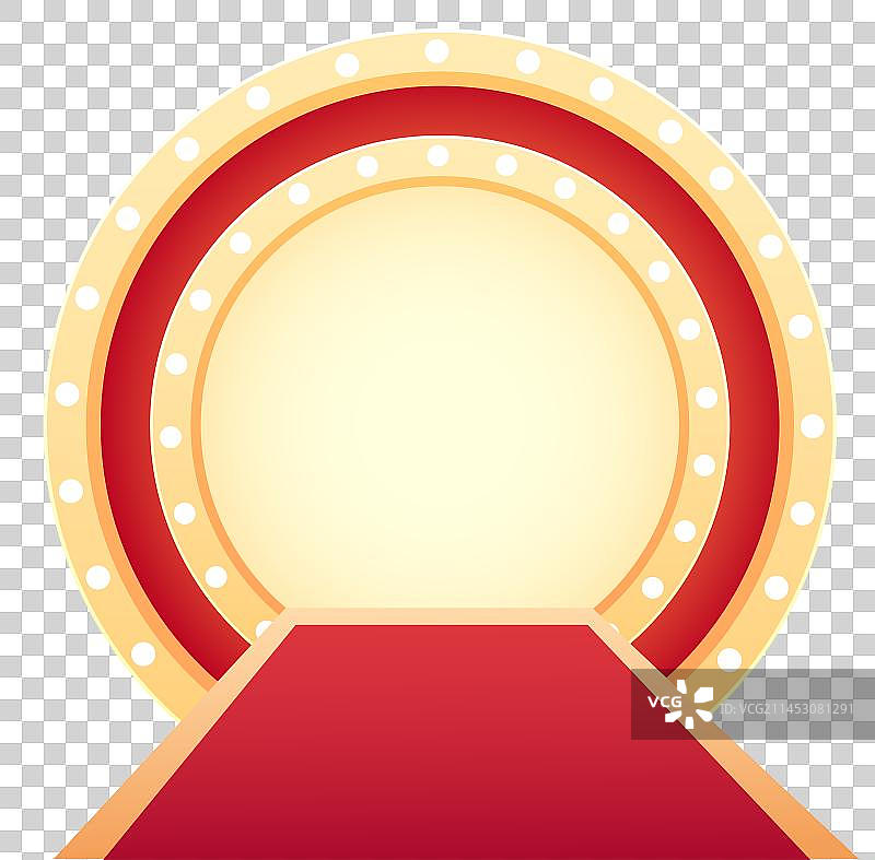 双十一双十二促销台舞台展台矢量元素图片素材