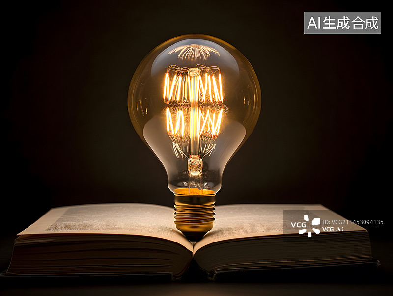 【AI数字艺术】读书点亮人生图片素材
