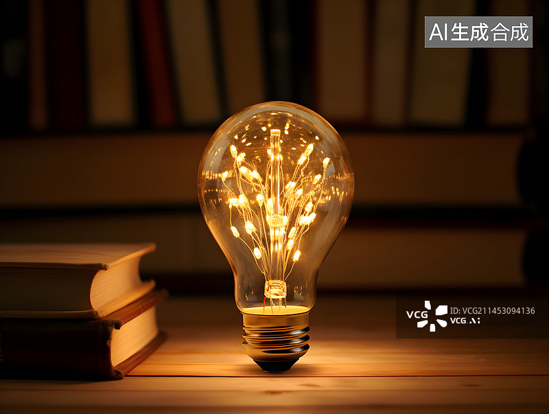 【AI数字艺术】读书点亮人生图片素材