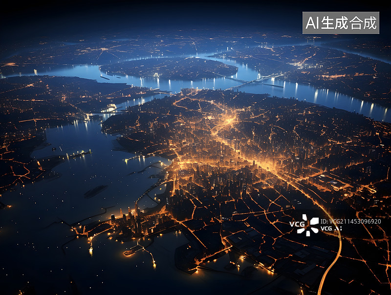 【AI数字艺术】地球一小时图片素材