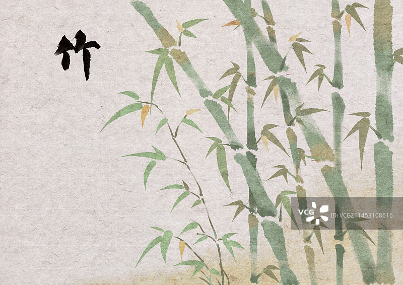 国风-竹图片素材