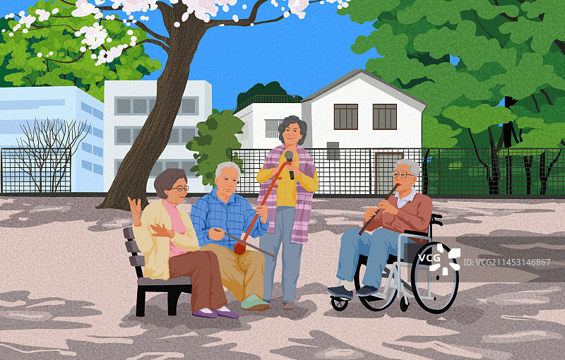 老年生活图片素材