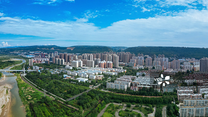 宝鸡 金台观 金台区 渭河公园 胜利大桥 人民公园 体育馆 金渭大桥 文化艺术中心图片素材