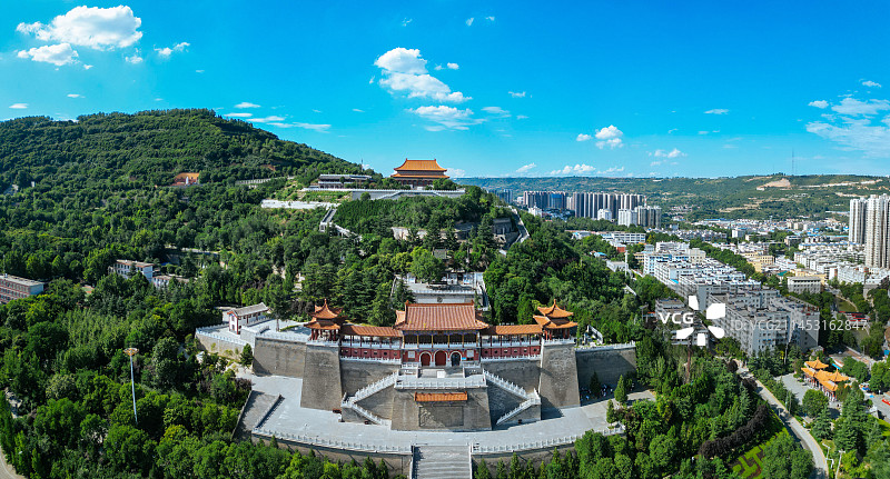 宝鸡 金台观 金台区 渭河公园 胜利大桥 人民公园 体育馆 金渭大桥 文化艺术中心图片素材