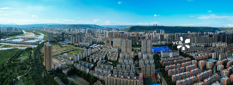 宝鸡 金台观 金台区 渭河公园 胜利大桥 人民公园 体育馆 金渭大桥 文化艺术中心图片素材