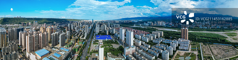 宝鸡 金台观 金台区 渭河公园 胜利大桥 人民公园 体育馆 金渭大桥 文化艺术中心图片素材