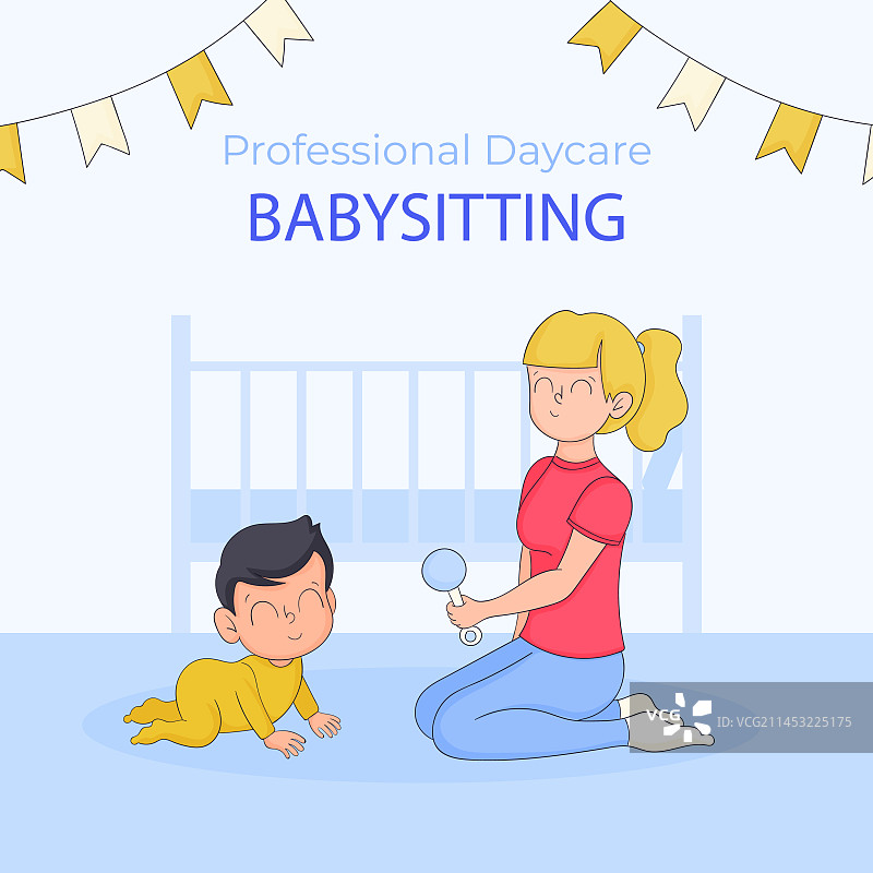 育儿模板设计图片素材