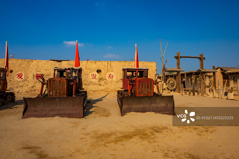 宁夏银川镇北堡西部影视城图片素材