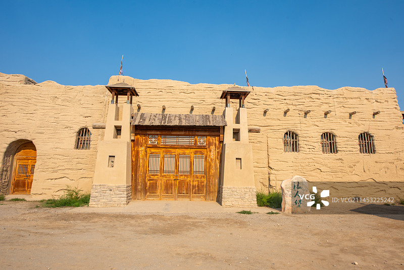 宁夏银川镇北堡西部影视城图片素材