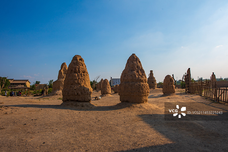 宁夏银川镇北堡西部影视城图片素材