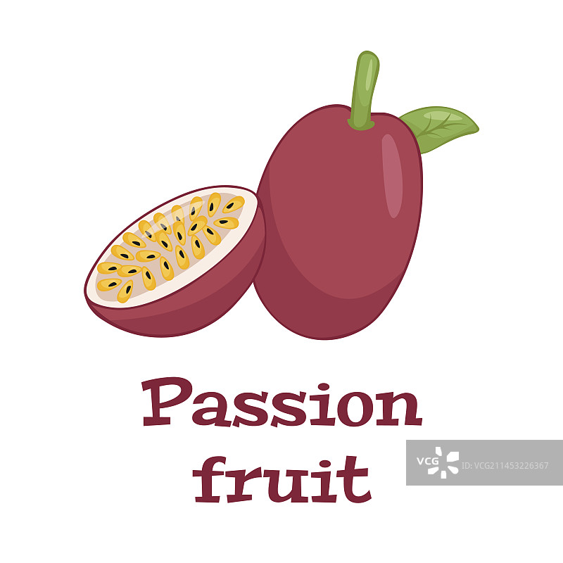 超级食品水果百香果图片素材