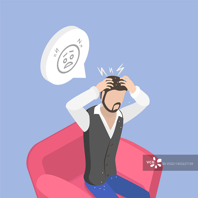 三维等距平面概念图片素材