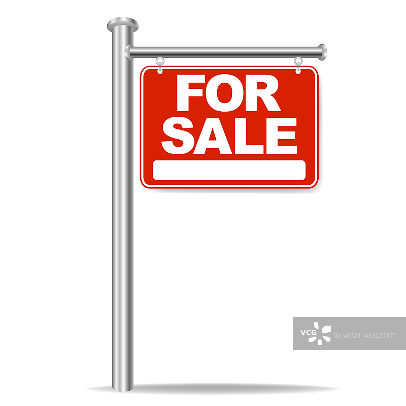 红色促销标志，白色背景图片素材