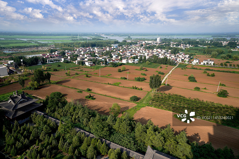 山东省济宁市微山岛风光图片素材