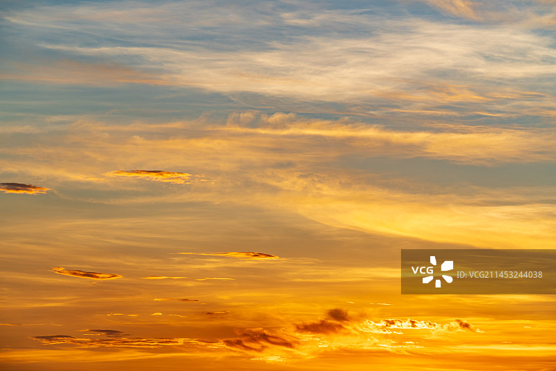 黄昏日落天空背景图片素材