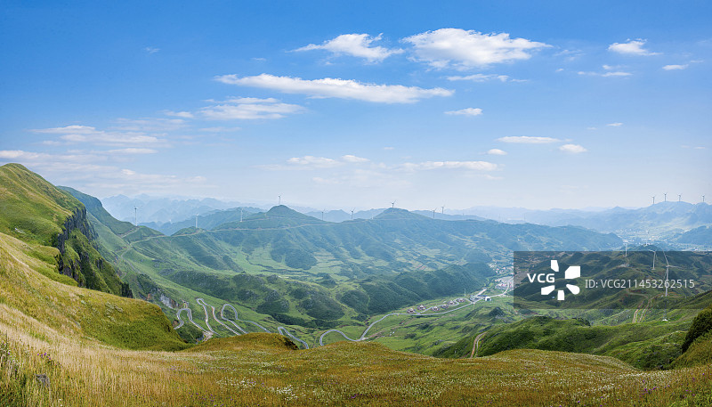 贵州省毕节市赫章县阿西里西韭菜坪图片素材