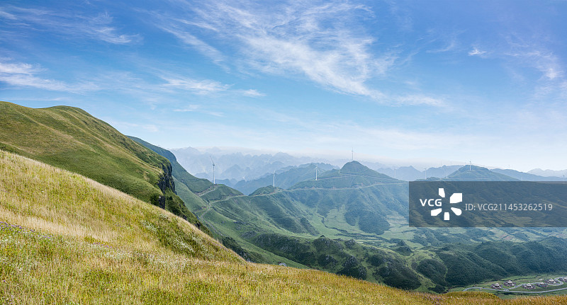 贵州省毕节市赫章县阿西里西韭菜坪图片素材