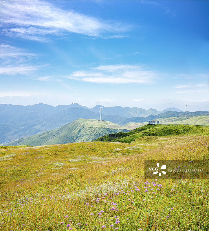 贵州省毕节市赫章县阿西里西韭菜坪图片素材