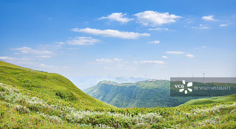 贵州省毕节市赫章县阿西里西韭菜坪图片素材