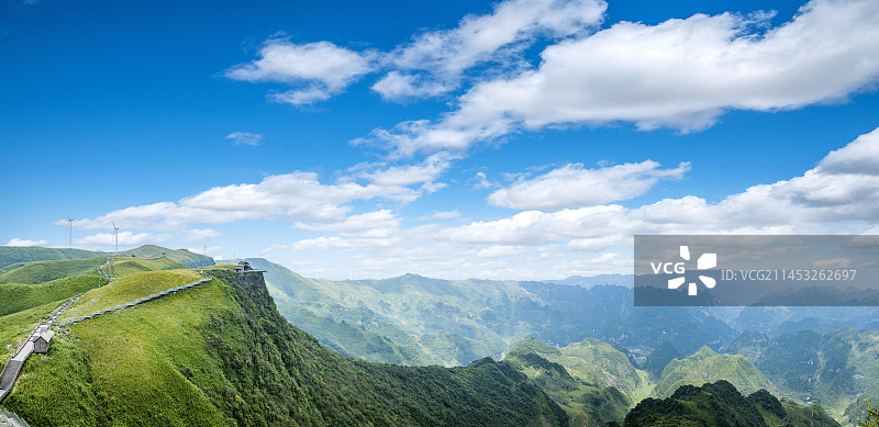 贵州省毕节市赫章县阿西里西韭菜坪图片素材