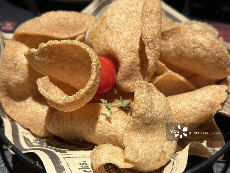 炸虾片图片素材