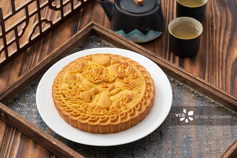 中秋节大月饼图片素材