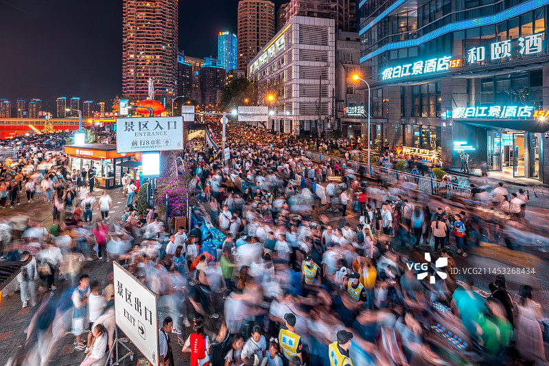 重庆洪崖洞风光图片素材