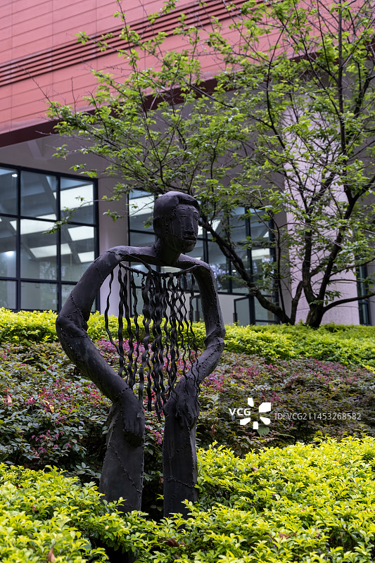 四川美术学院美景图片素材