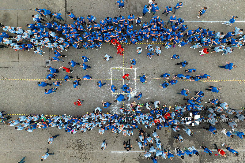 重庆工业园区厂区运动会图片素材