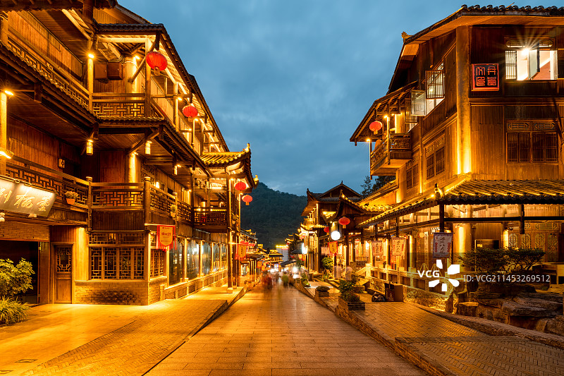 重庆市酉阳县城市建筑图片素材