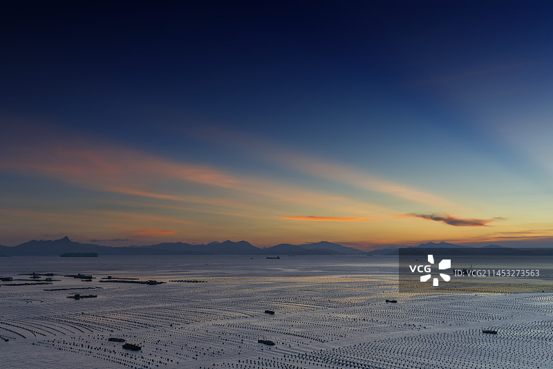 深圳市南澳晚霞图片素材