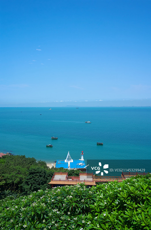 广东茂名放鸡岛风光图片素材