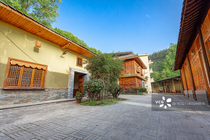 农家小院图片素材