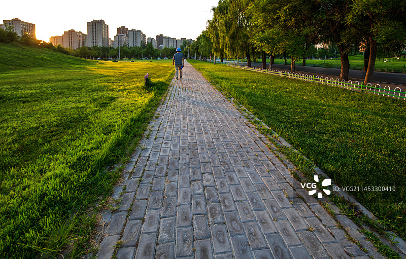 北京城市公园绿地图片素材