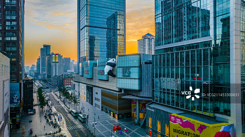 成都IFS国际金融中心图片素材