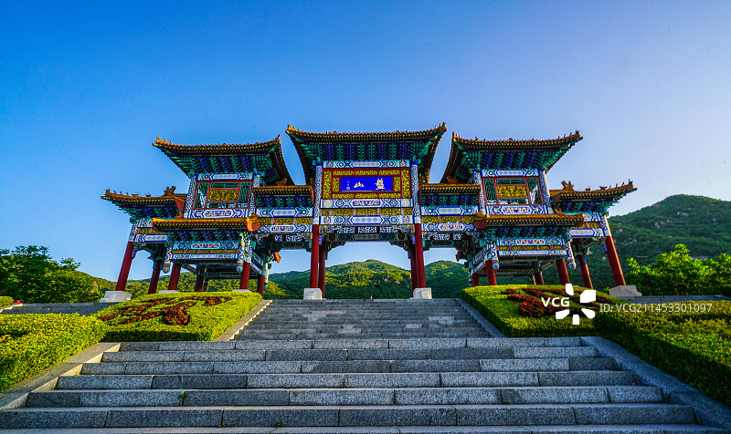 天津蓟县盘山5A景区图片素材