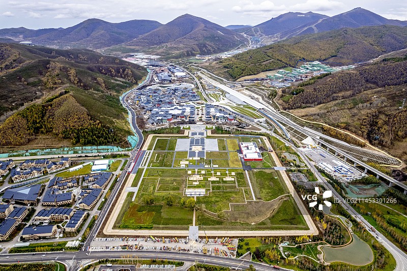 河北张家口：崇礼区太子城遗址图片素材