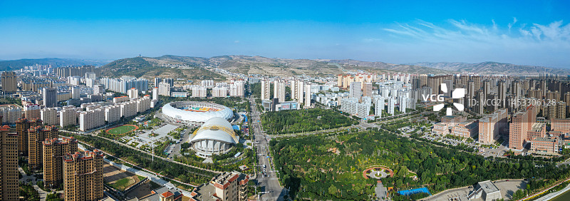 定西市 华夏文明公园 体育运动中心 市民广场 体育公园 圆梦广场图片素材