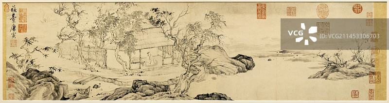 国家博物馆-盛世修典-悟阳子养性图-明代-唐寅-辽宁博物馆藏图片素材