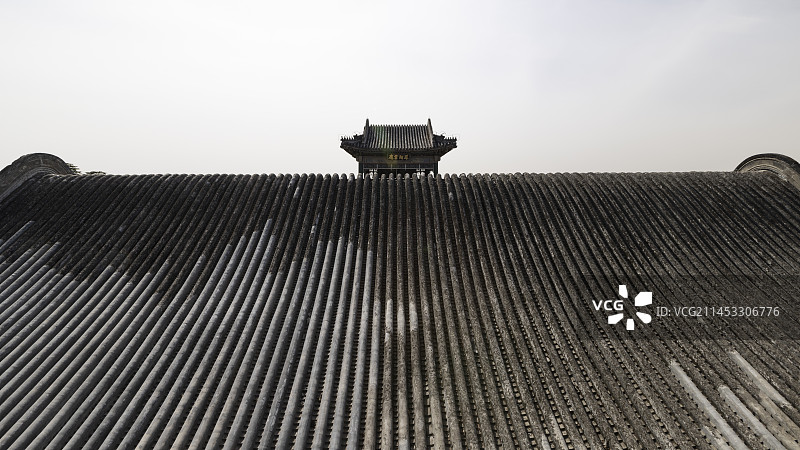 北京颐和园听俪馆屋脊戏楼图片素材