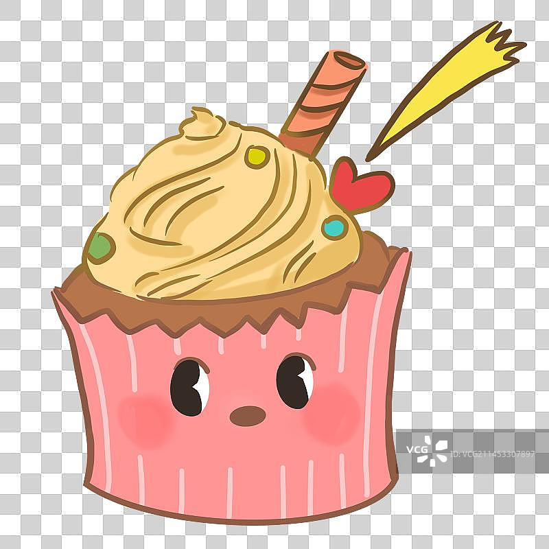 甜蜜蛋糕免抠元素图片素材