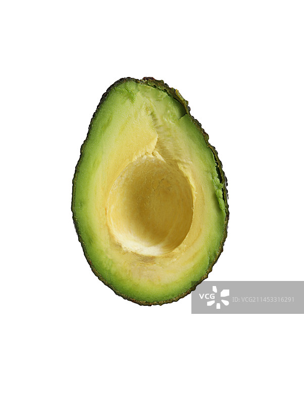 新鲜水果牛油果的白底图图片素材