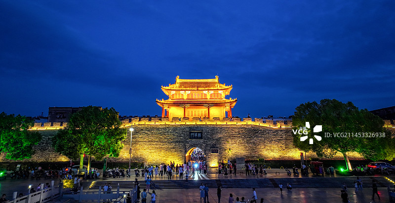 襄阳古城图片素材