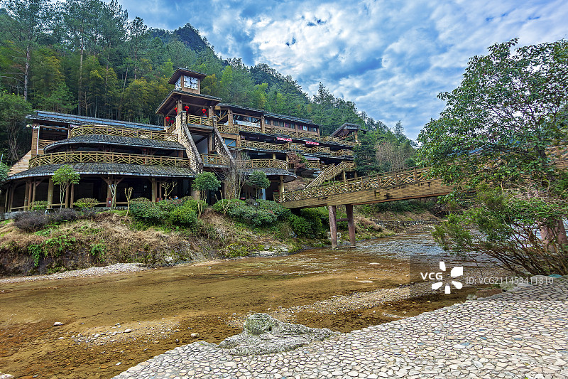 屏南白水洋图片素材