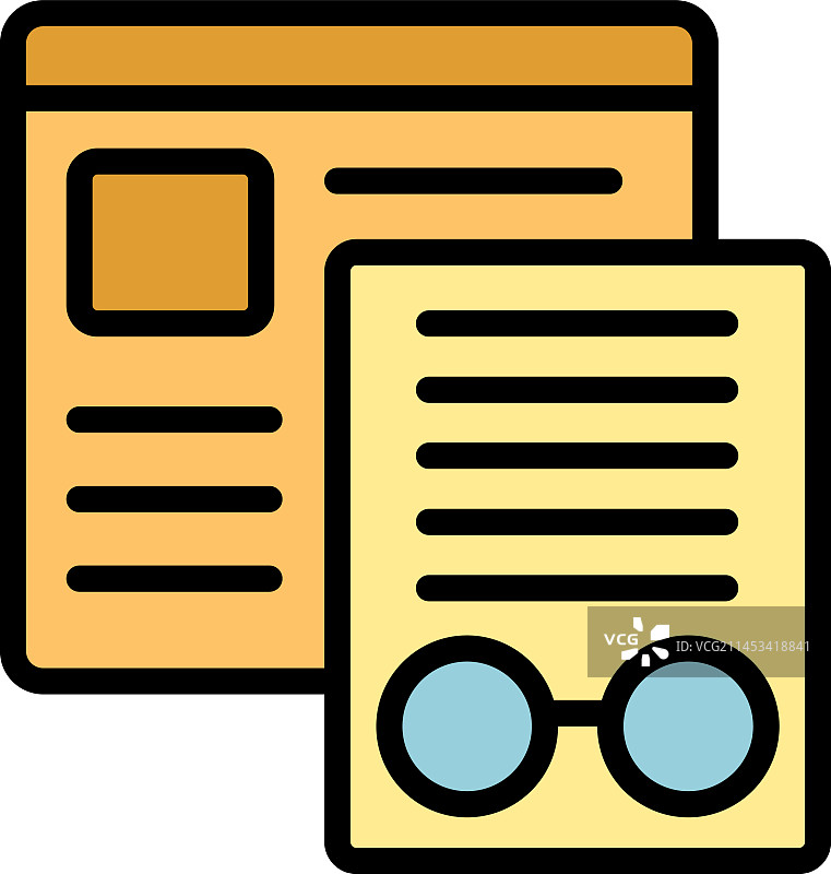 网页数据扁平图标图片素材