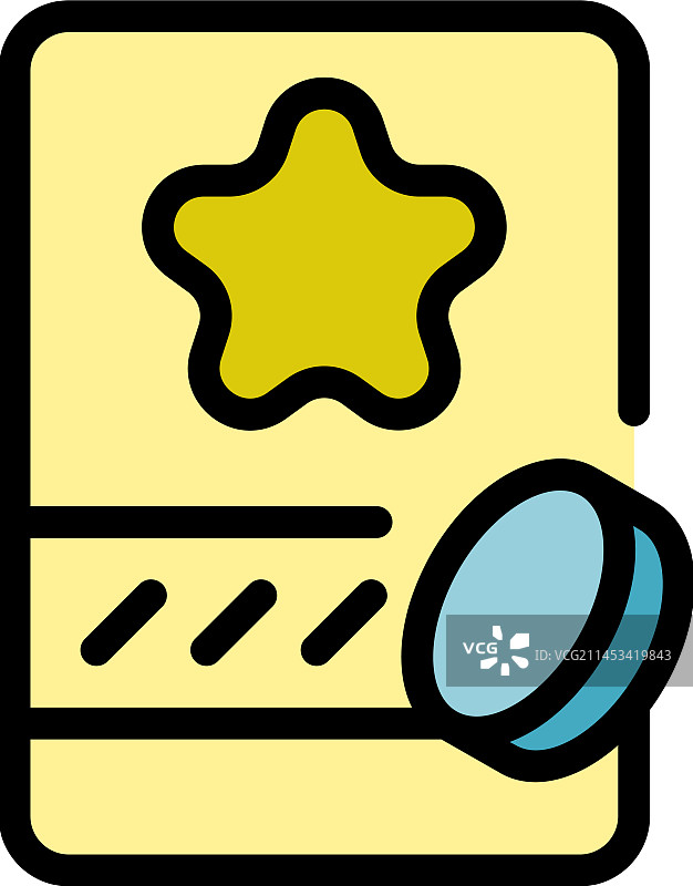 扁平风格的彩票金币图标图片素材